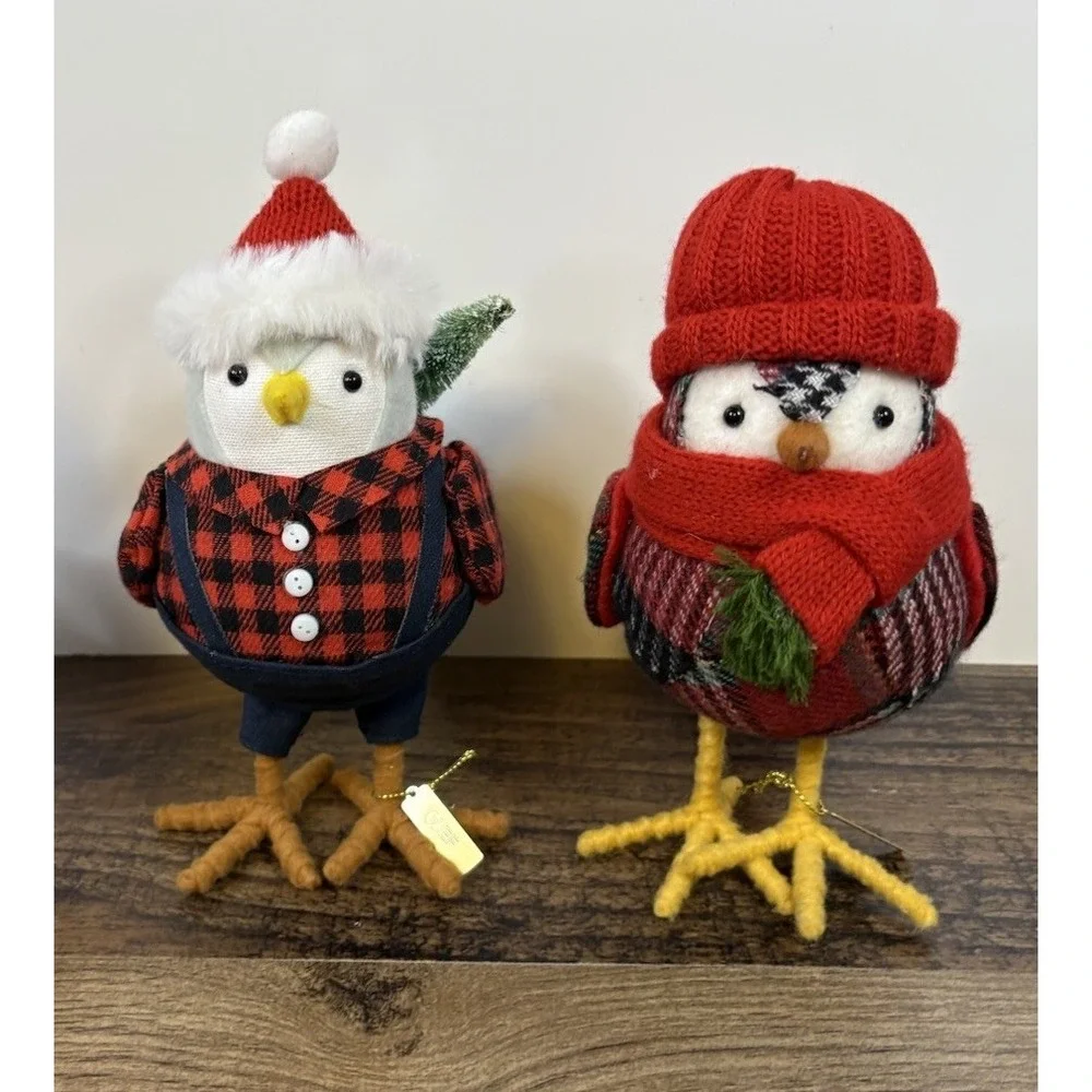 Target Wondershop Christmas Featherly Friends Clef & Briggs Set 2017 2021 Tags